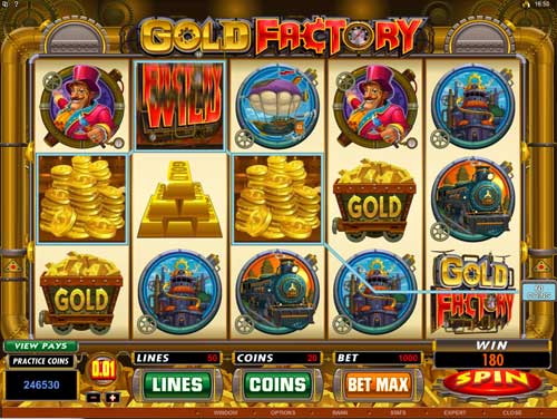 Captura de Gold Factory