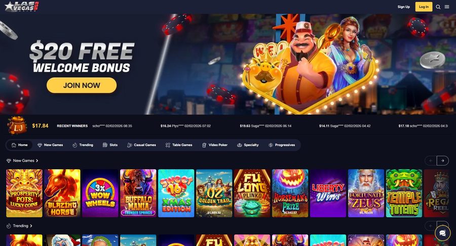 Captura de Vegas Casino Online